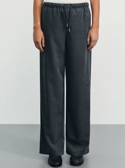 Прямые брюки из вельвета / Zarina фото 2