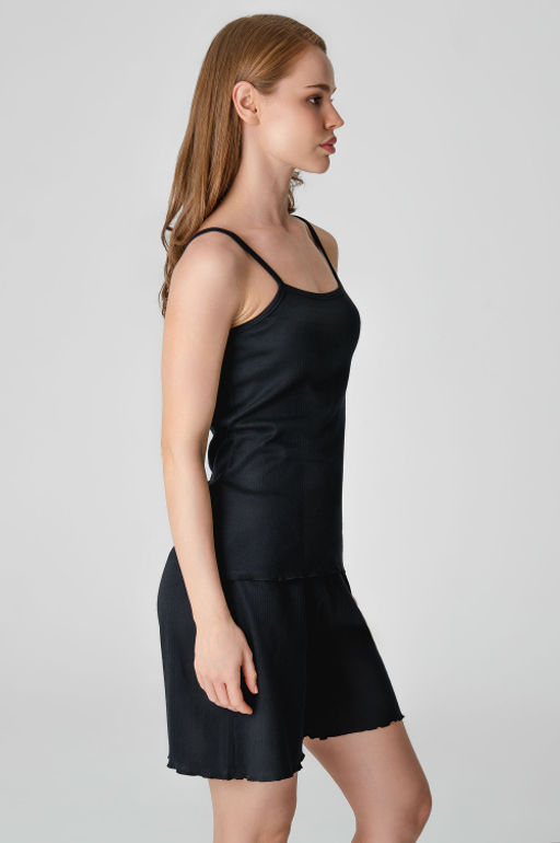 Арт.9177/3 Пижама с шортами 44-50 (4 шт) Цвет:черный - Калинка фото 8