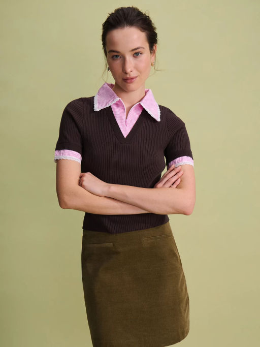 Двухслойный джемпер из вискозы / Zarina