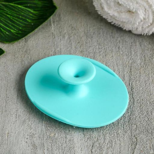 Щеточка для умывания I am mermaid, бирюзовый, 6,5 х 5 см - Art beauty фото 4