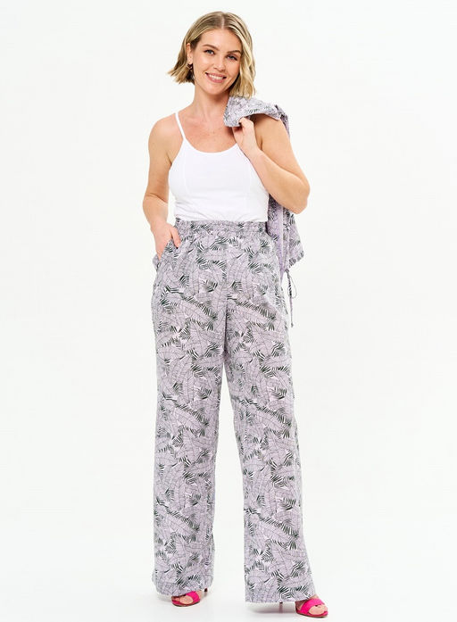 100% лен брюки