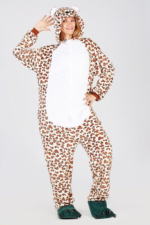 Пижама кигуруми Лепард