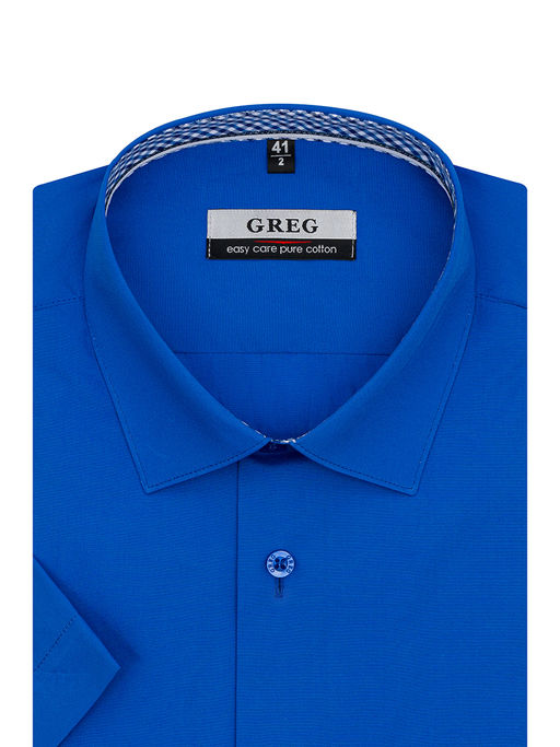 Сорочка мужская короткий рукав GREG 230/201/JAM/Z/1p  фото 2