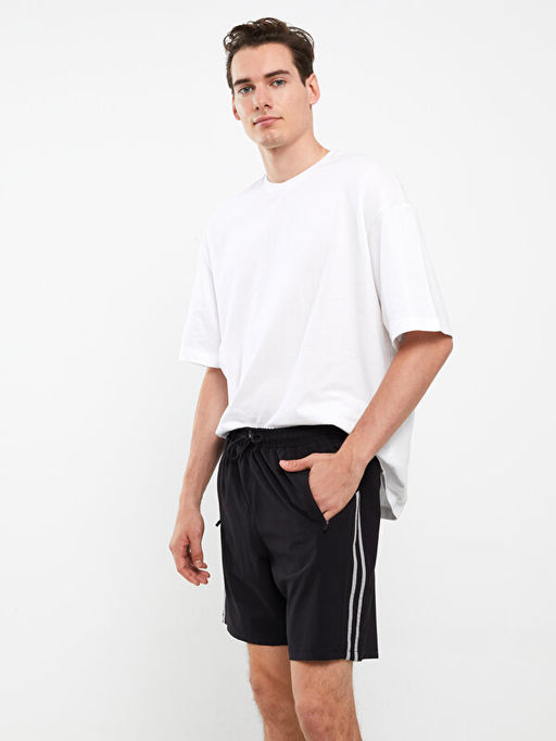 Diz Hizas? Boy Desenli Erkek Deniz ?ortu