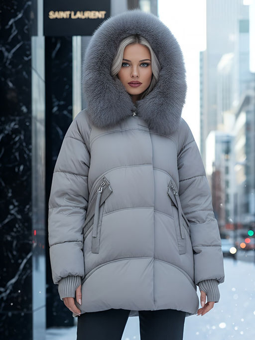 Куртка зимняя с мехом Бренд: Visdeer  фото 20