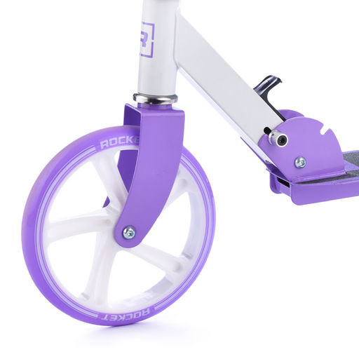 Самокат 2-х колесный ROCKET,колеса PU/ 200 мм,ABEC 7, сиреневый