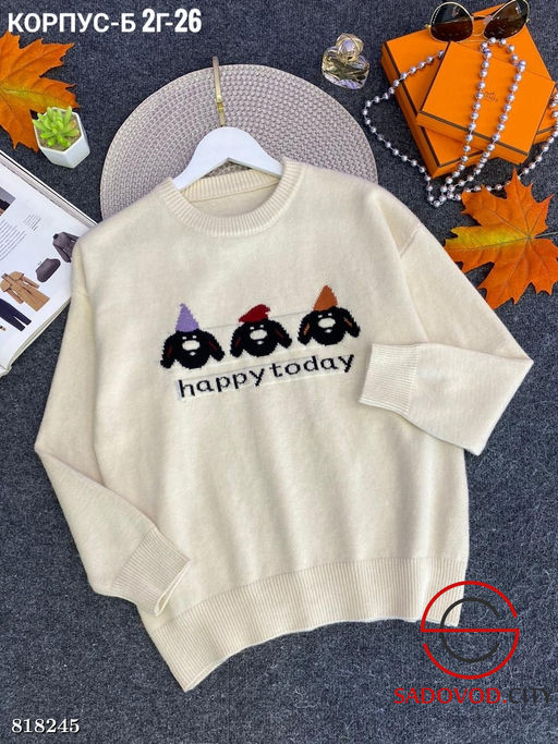 Кофта женская с рисунком - Bruno фото 3