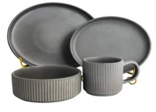 Набор столовый JEWEL Смок 24 предмета (керамика)