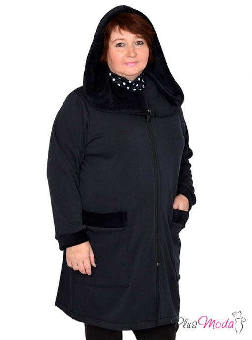 Куртка-толстовка Модель №497 размеры 44-84 - Plusmoda фото 9