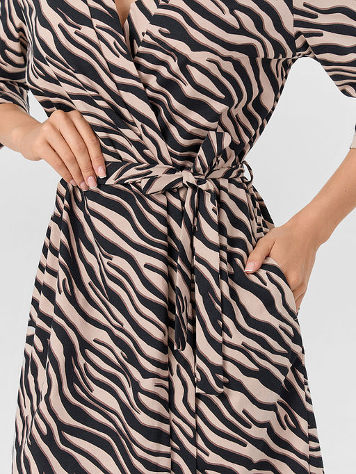 Пеньюар женский с анималистическим принтом - Mark formelle фото 5