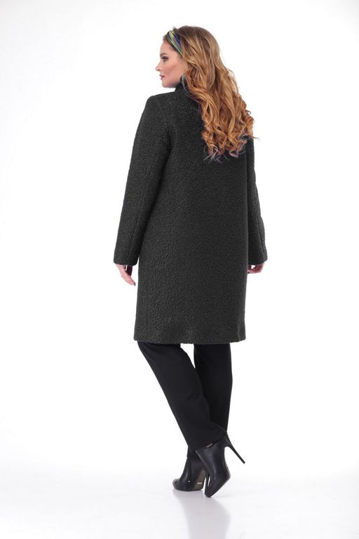 Пальто БелЭльСтиль 786 черный фото 3
