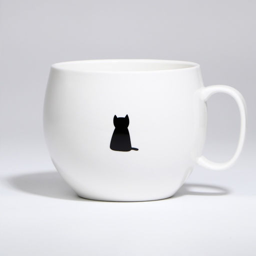 Кружка чайная керамическая Ты моё счастье, 600 мл