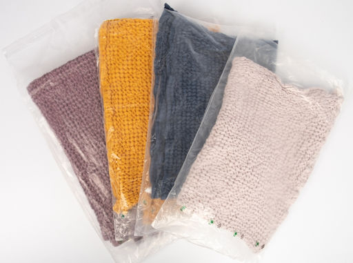 23С68-ШР/у. 38*65 Полотенце Суфле цв. 552 рис. 734 голубой - Текс-дизайн фото 5