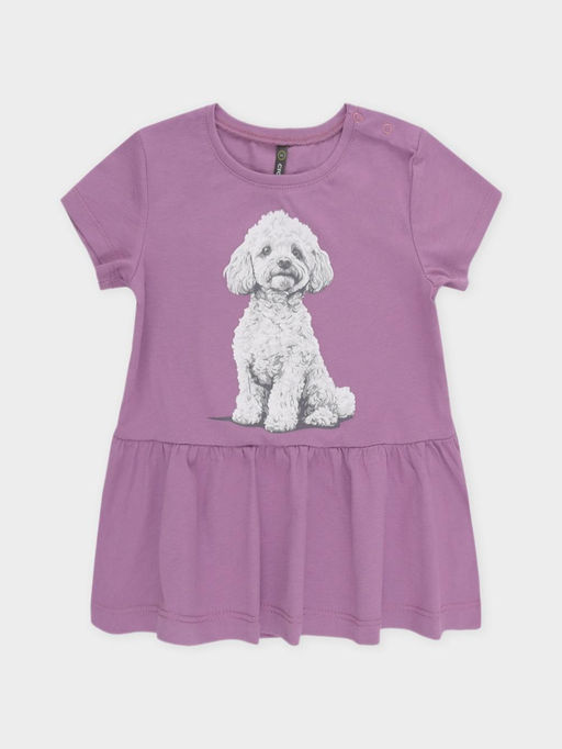 КР 302881/лиловый 3220 к649 блузка (туника) для дев - Crockid фото 5