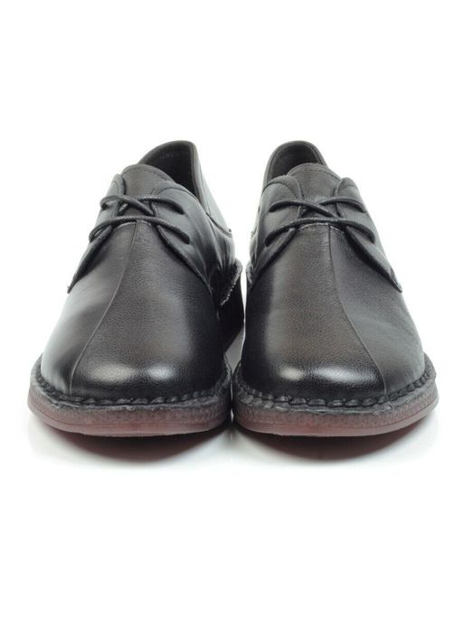 03-5905 BLACK Полуботинки женские (натуральная кожа) - Фабричный китай фото 12