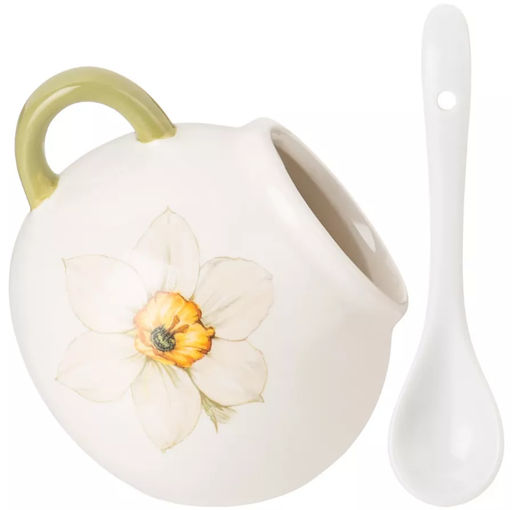 Солонка с ложкой Sunday 9,5*10 см 170 мл 358-2210 - Арти-м фото 3