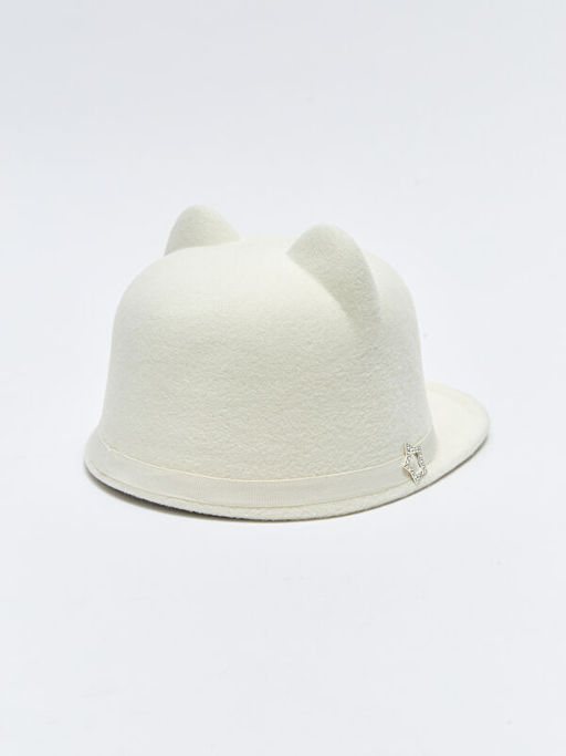 Biye Detayl? K?z ?ocuk Ka?e Binici ?apkas? - Waikiki фото 3