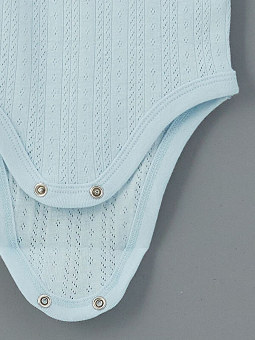 Bisiklet Yaka Basic Erkek Bebek ??t??tl? Bodysuit