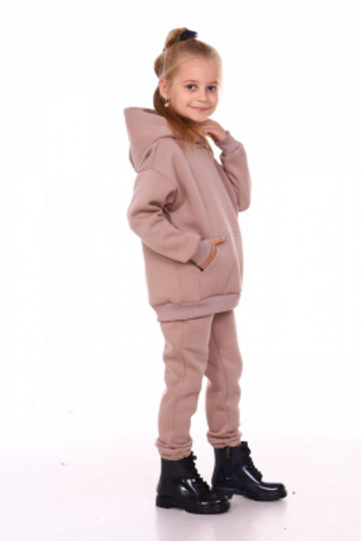 Костюм дев. МЛШ-1 бежевый