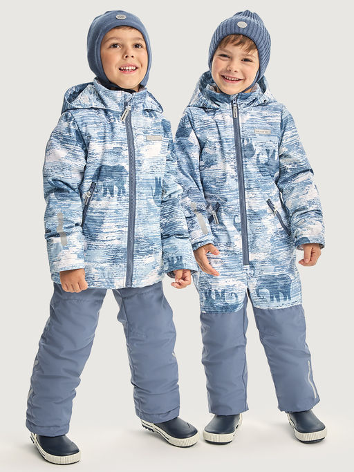 Костюм 7м1526 деним/серый