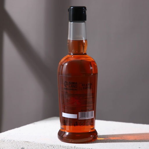 Гель для душа коньяк Настоящему мужику, 500 мл, аромат сандала и бергамота, HARD LINE