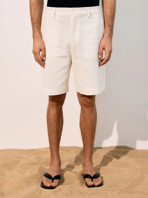 Шорты из хлопка и льна ZR2605042109-2 / Zarina