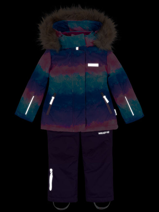 Костюм 7з1623 лиловый/черничный - Nikastyle фото 11