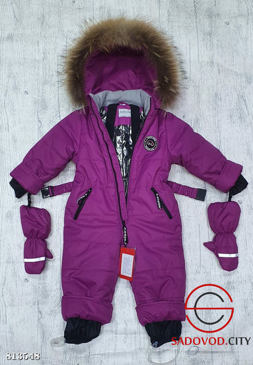 Зимний комбинезон для девочки