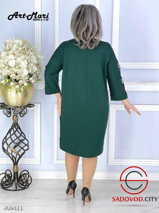 Платье Феона с трикотажной тканью - Bruno фото 4