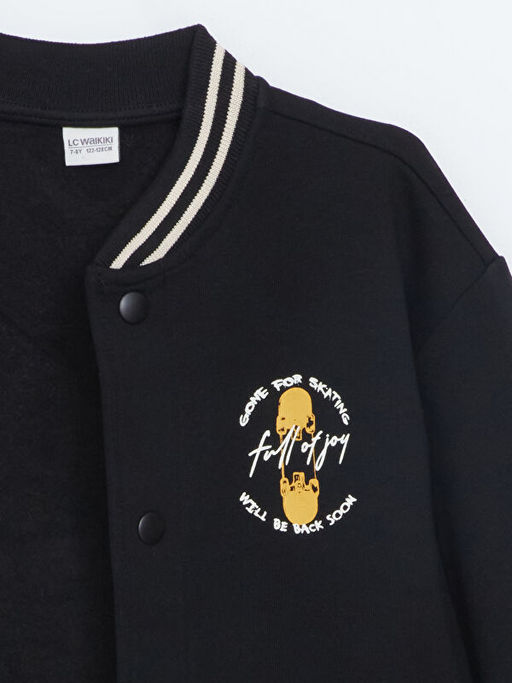 Bask?l? Erkek ?ocuk Kolej Ceket - Waikiki фото 2