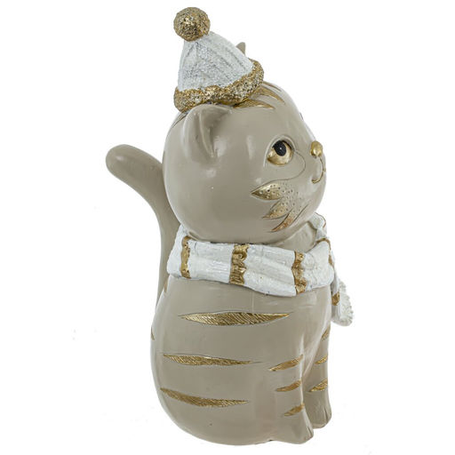 Фигурка декоративная "Кот", L12 W12 H24,5 см