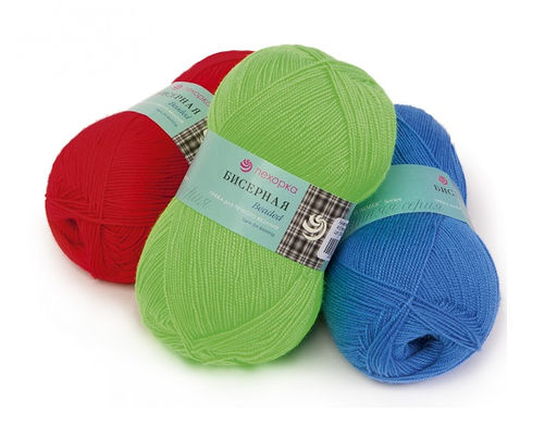 Бисерная пряжа Россия ПТ 100%акрил 5х100г/45020м