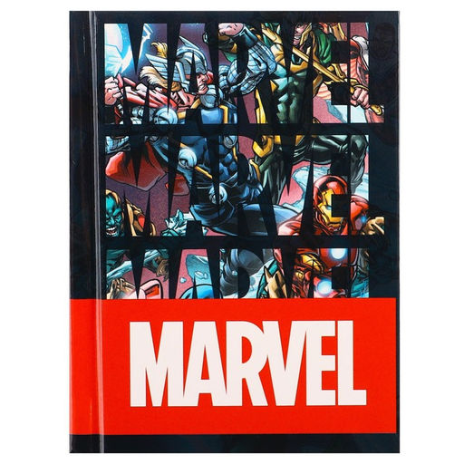 Блокнот А7 MARVEL, 64 листа, в твёрдой обложке, Мстители  фото 6