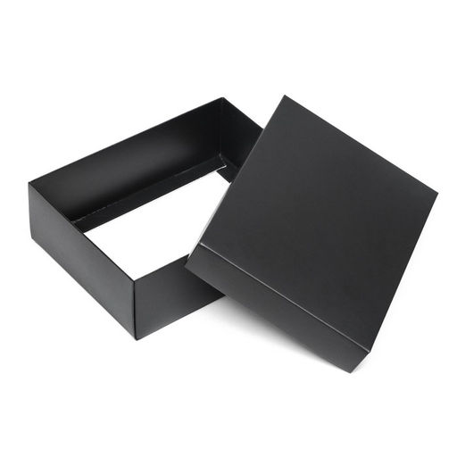 Цена за 5 шт. Коробка подарочная складная, упаковка, крышка-дно, чёрная, 16.5?12.5?5.2 см - UPAK LAND фото 4