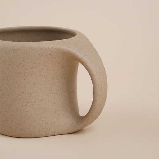 Кружка керамическая SL Home «Стоун форест», 220 мл, на деревянной подставке, d= 12 см