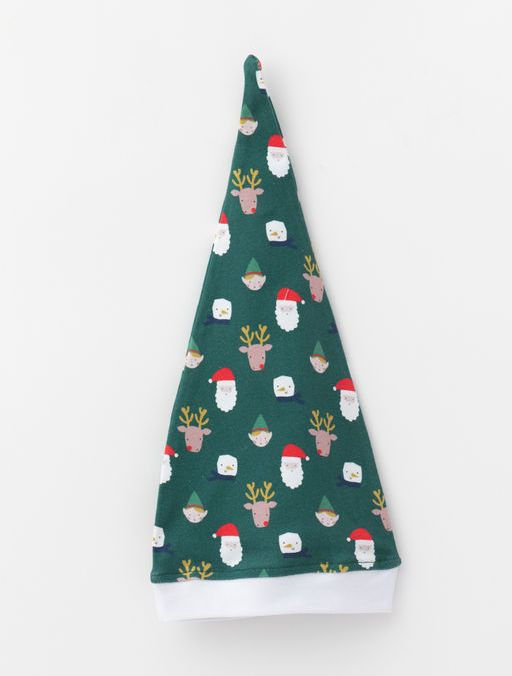 Колпак, Зелёный/Санта, 96 - Lesi kids фото 3