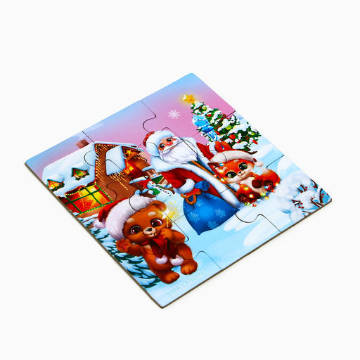 Цена за 3 шт. ПАЗЛЫ 9 элементов МИША - Artfox фото 2