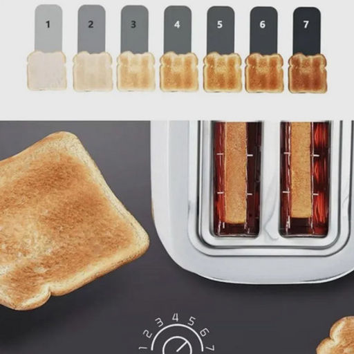 034 Тостер (780Вт пласт.корпус БЕЛЫЙ с чашей для крошек) SOKANY (х12) - АКЦИЯ - Mayer&boch фото 3