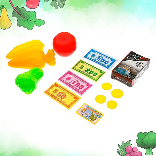 Игровой набор «Мини-касса» с аксессуарами, МИКС