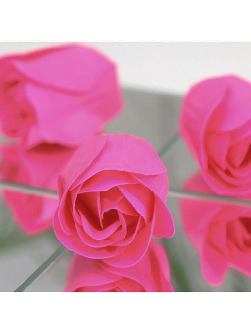 Цена за 2 шт. Мыльные розочки, фуксия, набор 6 шт. - Simaland фото 6