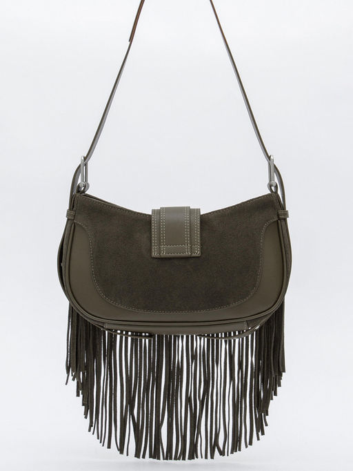 Сумка 99057-1NN brown green Natale Navetta