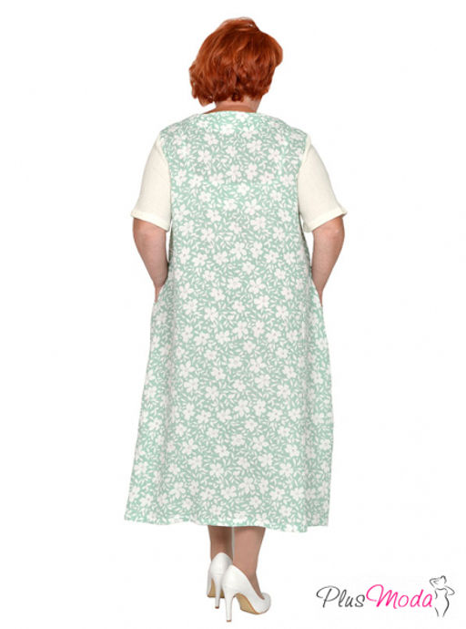 Платье Модель №2071 размеры 44-84 - Plusmoda фото 4