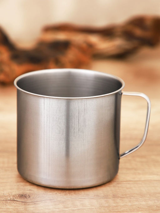 Кружка Доляна «Мэйли», 1.1 л, d=12.5 см, нержавеющая сталь, хромированная