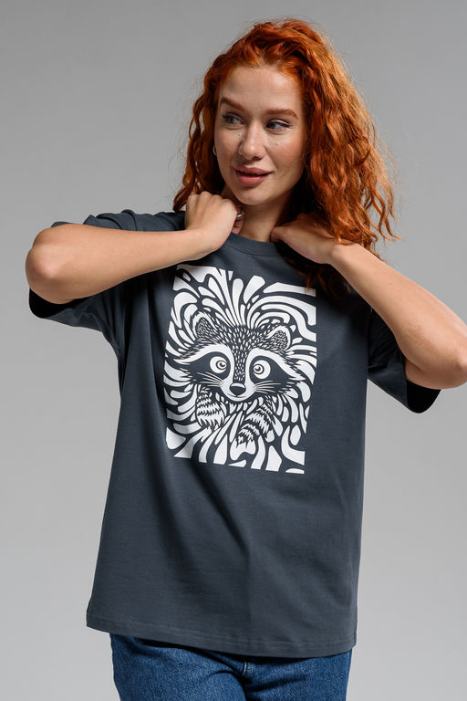 8506/1 Футболка женская оверсайз - Натали фото 51