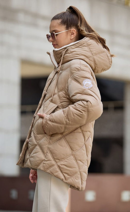 Куртка SCW-JW360-C абрикосовый - Fine joyce фото 6