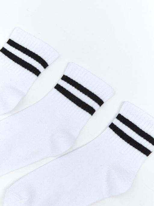 ?izgili Erkek ?ocuk Soket ?orap 3l?