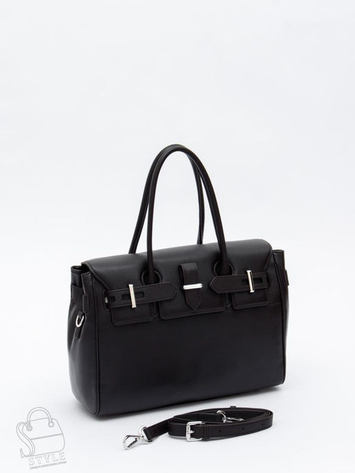 Сумка женская кожаная 1081M coffee Polina&Eiterou