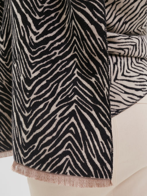 в СОСТАВЕ ШЕРСТЬ и КАШЕМИР! Большой,теплый двусторонний палантин - Tantino фото 5