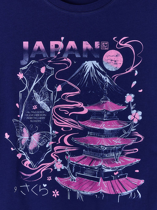 Комплект домашний женский синий с принтом - Mark formelle фото 5