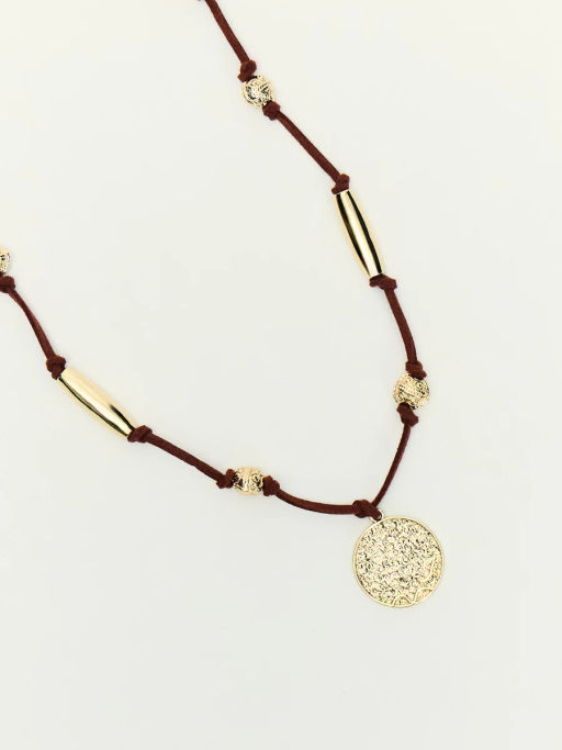 Колье с бусинами на шнурке / Zarina  фото 2